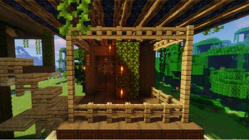 我的世界木屋小别墅教程分享木屋小别墅制作步骤