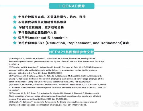 【培训预告】i-gonad:一种改进的经输卵管活体电转进行胚胎基因编辑的