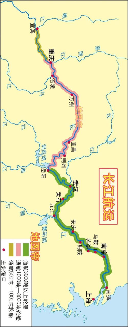 长江全景地形图