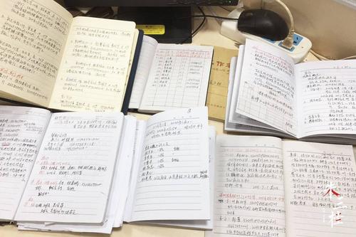 密密麻麻的工作笔记