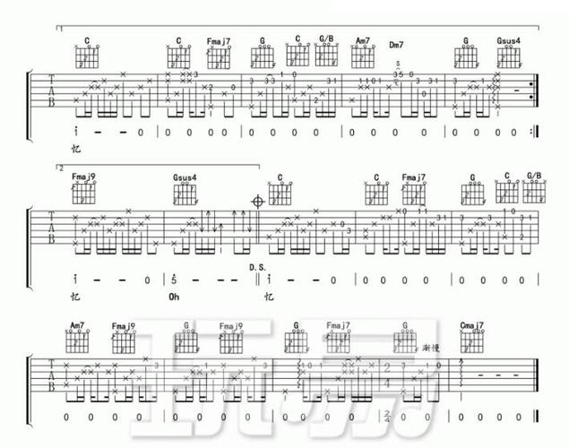 好想好想吉他谱g调练习吉他弹唱简单易学的曲谱