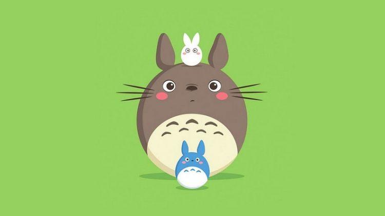 可爱的龙猫卡通动漫壁纸大全精选分享!