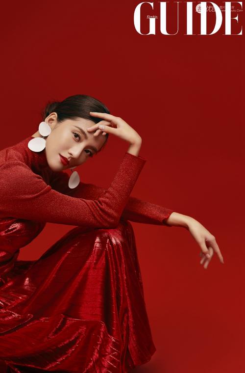 吴千语,美女明星,杂志,皮裤,时尚,紧身,吴千语《艺领时尚guide》杂志