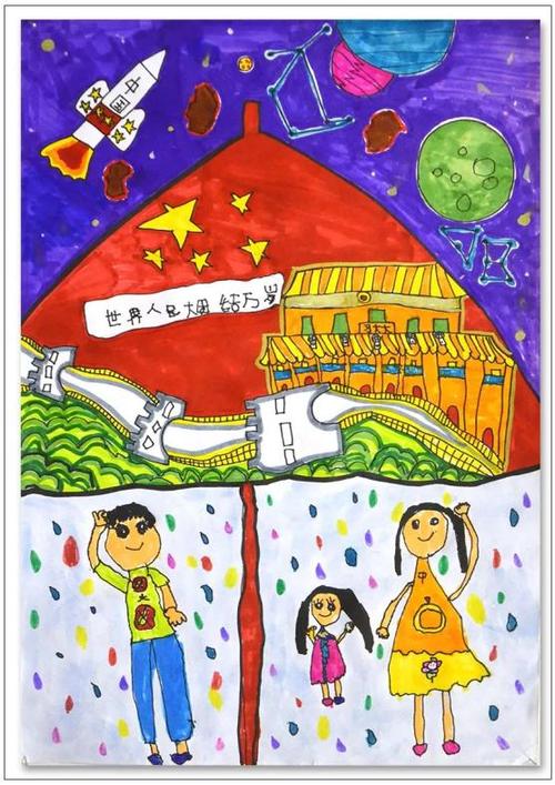 线上画展少年儿童心向党潮州市少儿美术创作大赛线上画展三