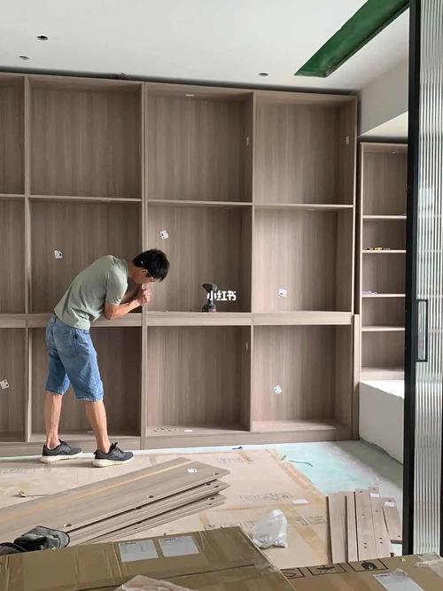 终于安装柜子了 图片更新了_柜子_全屋定制_尤加利_家居家装_家具