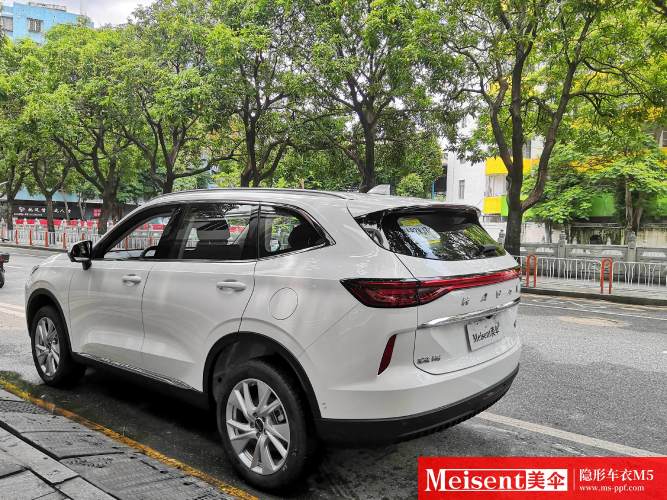 守护车辆:哈弗 施工品牌:美国meisent美伞漆面保护膜 产品型号:m5系列