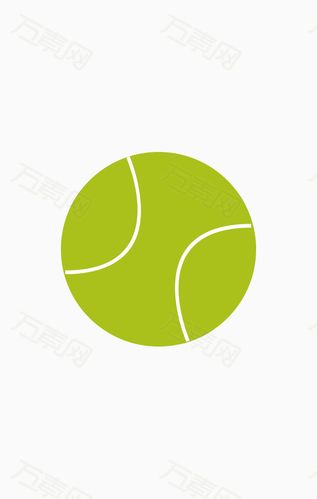 网球图片免费下载_卡通手绘_万素网