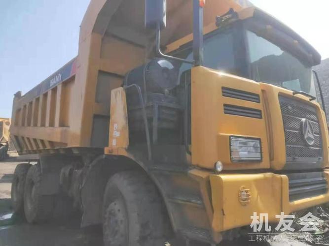 十台19年6月份出厂,工作4000多公里的三一90矿山自卸车出售 位置