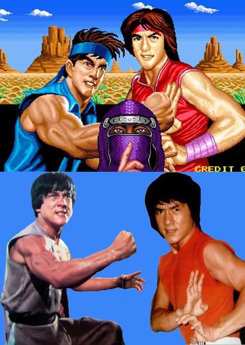 《双截龙格斗版》成福,《铁拳》雷武龙,《饿狼传说3》洪福,《成龙之龙