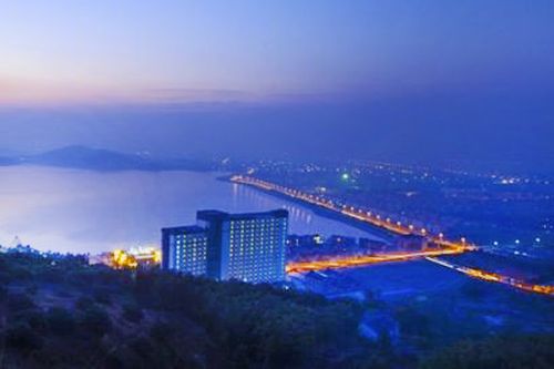 慈溪达蓬山大酒店—夜景