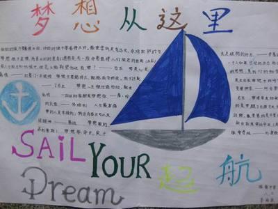 关于梦想起航手抄报-46kb