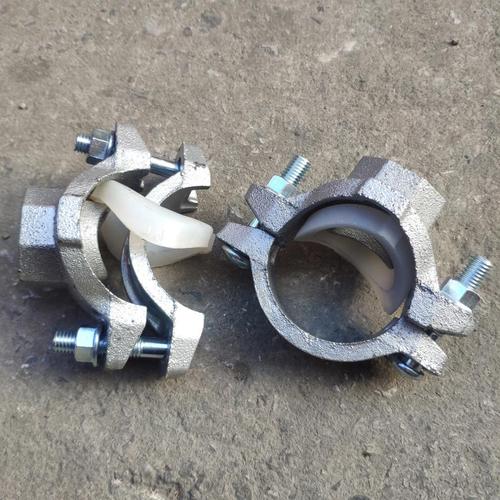 衬塑钢管丝接机械三通卡箍2寸变1寸饮用水管分水抱箍三通接头 dn150*