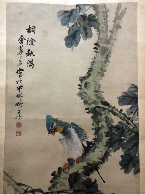 民国海上画派画家金梦石作品欣赏草稿