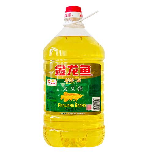 金龙鱼精炼一级大豆油5l 转基因 餐饮烘焙用油色拉油家用