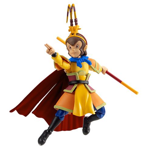 官方正版央视动画西游记孙悟空猴哥齐天大圣112超可动手办人偶