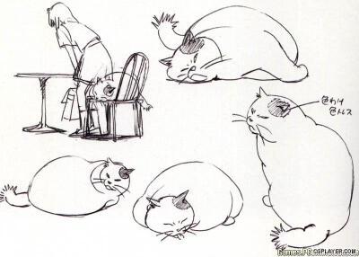 的第一部宫崎骏∪ω∪猫之报恩猫之报恩 0 8 coco悠悠  发布到  线稿