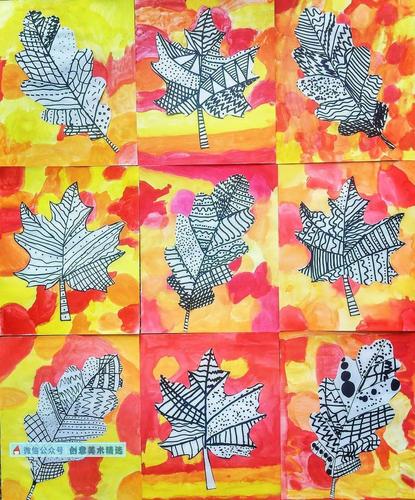 一学就会——14张适合幼儿园小班小朋友的创意绘画作品!