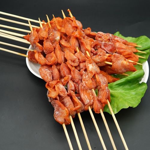 香辣鸡胗串20串