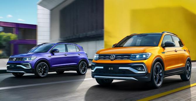 年轻高颜值的suv车型上汽大众tcross途铠很不错