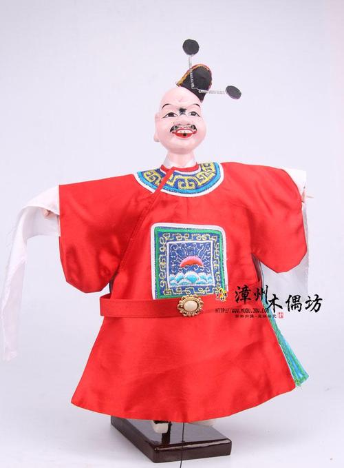 大名府杂要角色 漳州木偶剧团专用表演偶 漳州布袋木偶戏