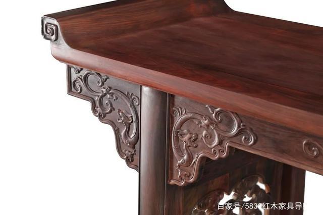 2.35米长的大红酸枝红木翘头案值得收藏吗?