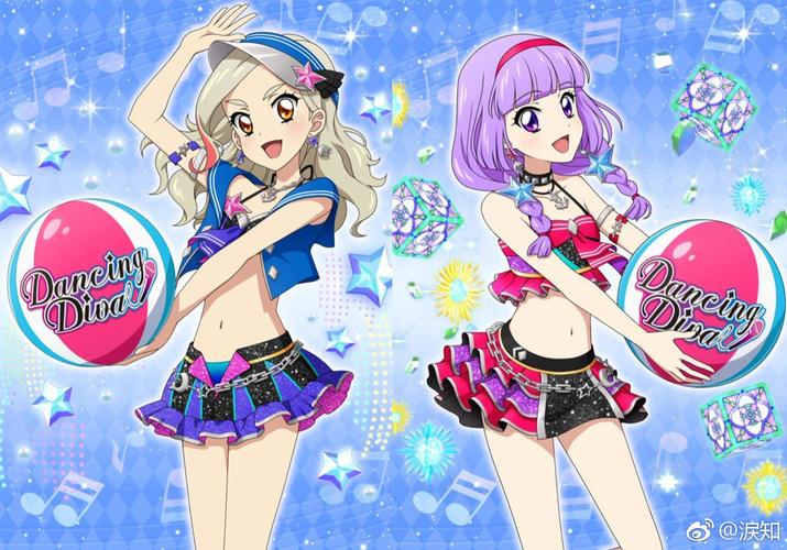 黑泽凛 冰上堇偶像活动官方图片