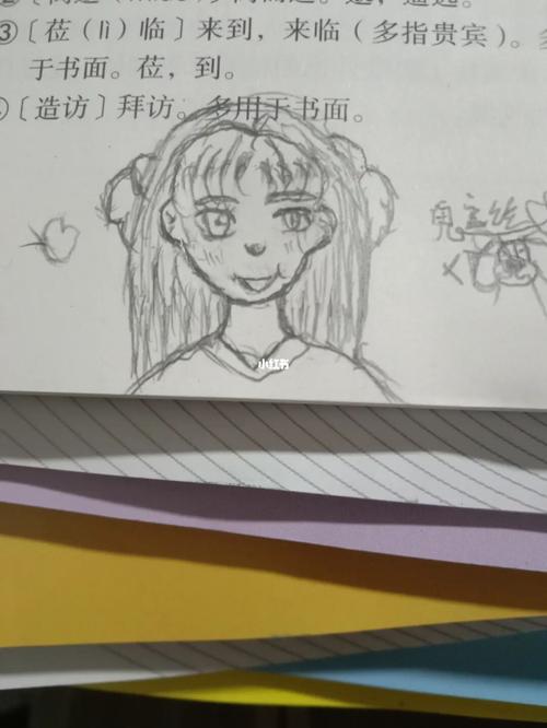 上课摸鱼_绘画_兴趣爱好_绘画