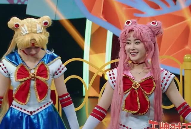 关晓彤变身美少女战士,却被张天爱一条腿秒杀!难度绝对sss!