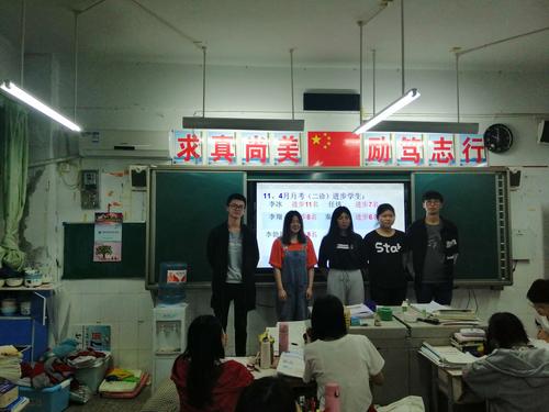 丰都县实验中学高2019级17班4月月考暨二诊成绩分析