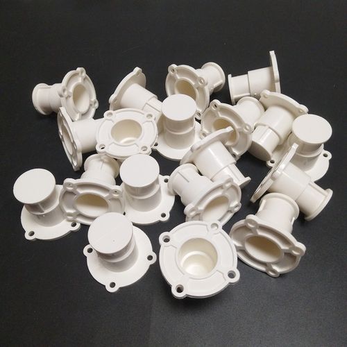 pvc预埋吊座1620带耳水用吊卡底座线管配件连接吸盘直接带脚座子