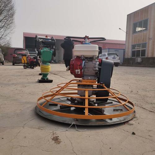 手扶式圆盘抹光机 混凝土地面收光机 水泥路面抹光机