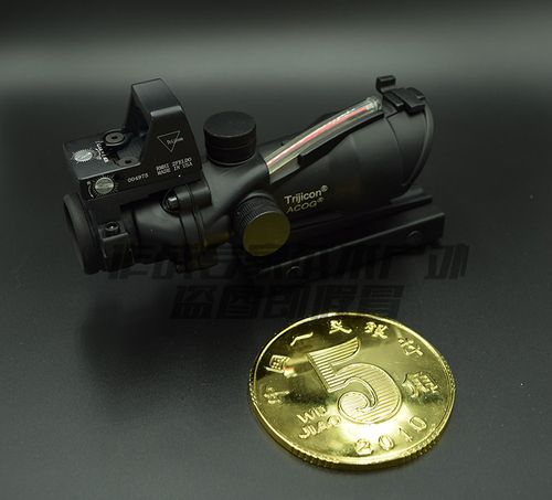 1:6模型 trijicon acog瞄准镜 acog小海螺瞄准镜 光控
