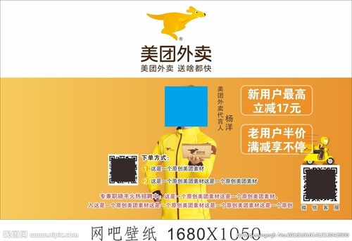 美团外卖电脑壁纸图片