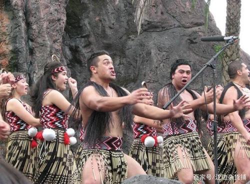 毛利人表演传统舞蹈