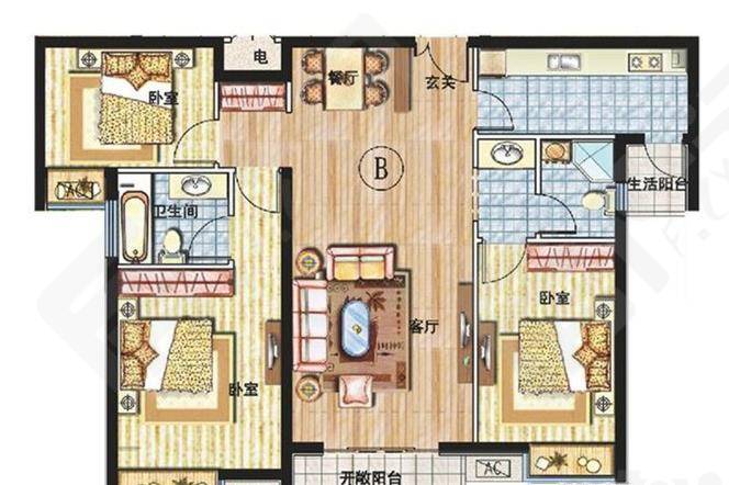 濮阳滨湖湾户型图