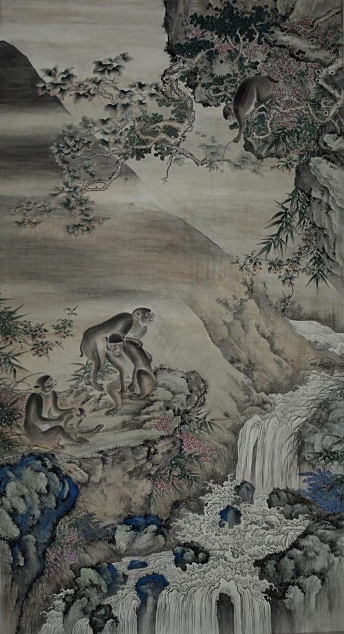 灵猴献瑞