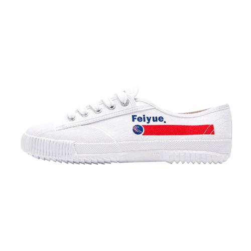 feiyue飞跃小白鞋女百事联名低帮帆布鞋法国版低帮休闲情侣男鞋502