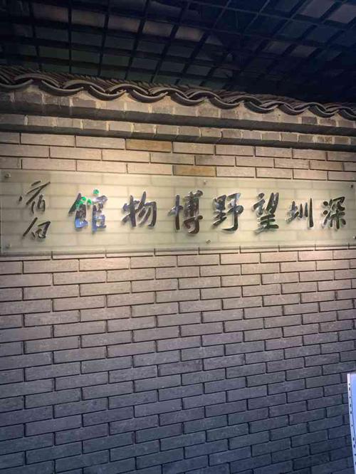 深圳望野博物馆-"三年前去的,当时我在附近租房,每天上下班.
