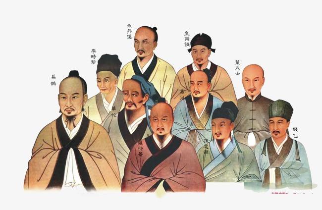 名医 中医 古代名医  中国风