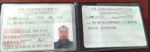 他所持有的驾驶证与我们网上查询的结果不相符,网上查询是b2驾驶证