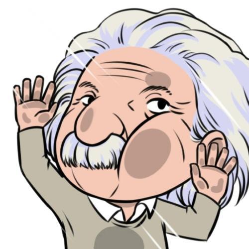 爱因斯坦q版简笔画