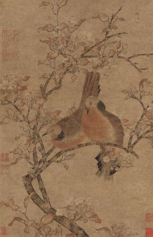 唐朝大师边鸾画作 别具一番风格