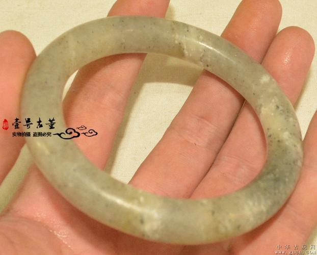 战汉出土老和田玉传世古玉手镯