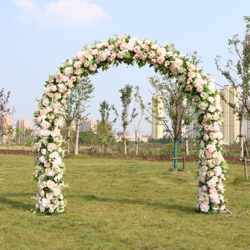 拱门花门绢花婚庆幸福开业店庆活动拱门