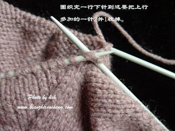 手把手教你织毛裤~非常详细的教程!