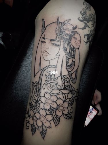 半成品989898_纹身_上色_我的纹身分享_美妆