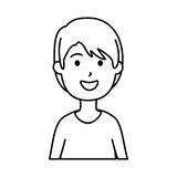 年轻人简笔画 简笔画图片大全-蒲城教育文学网