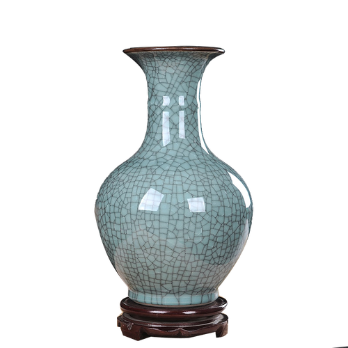 彩帮景德镇陶瓷花瓶干花器ins风装饰工艺品小摆设创意