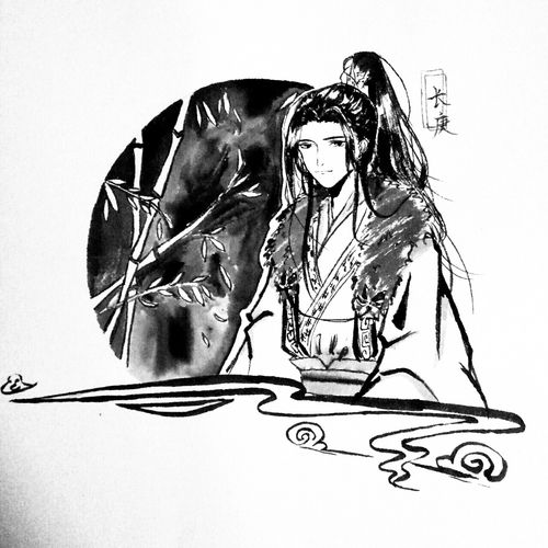 是一只长庚!爱死小甜心啦! 我画完了快夸我!