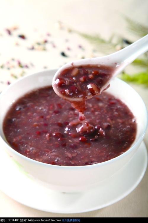 点心:红豆粥